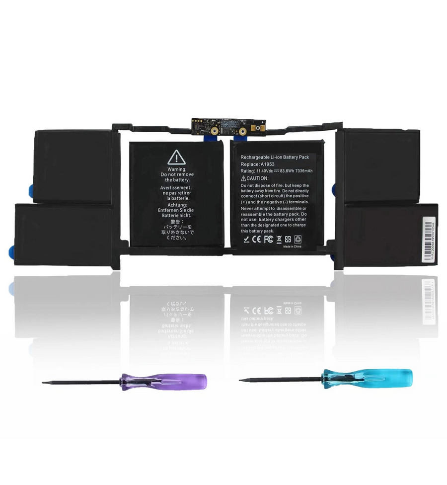 Z – A1953 Replacement Battery – MacBook Pro 15" A1990 (2018/2019)